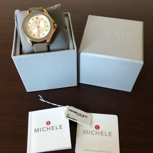 Michele Cape Rose Gold Watch
